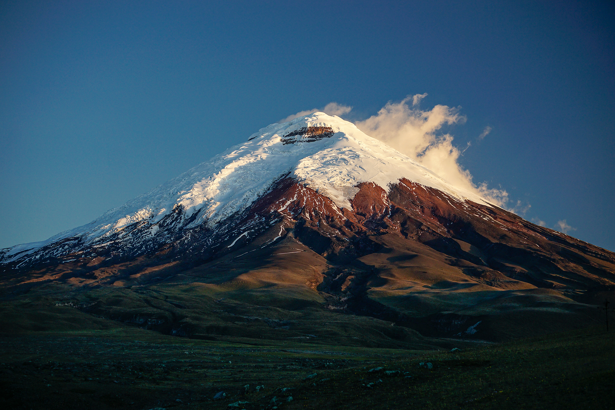 Cotopaxi At Sunset